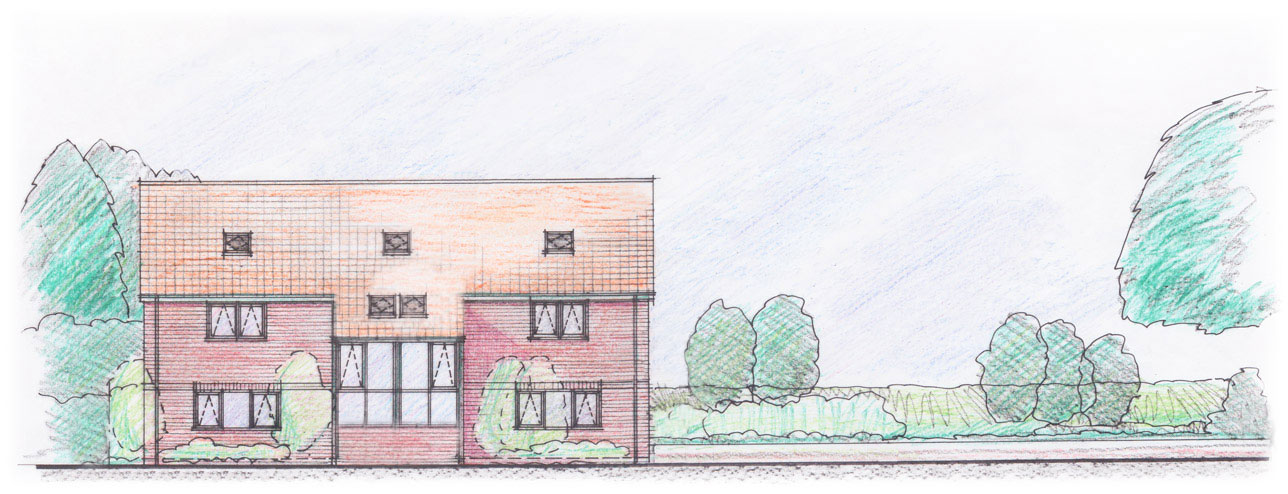The Design Centre Warminster office space sketch